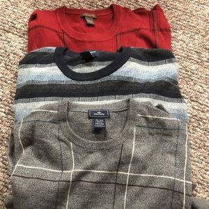 3 Men’s XXL Dockers sweaters